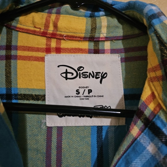 Cakeworthy Pinocchio Flannel Adult Small Mens Womens Disney I've Got No Strings - Picture 7 of 11